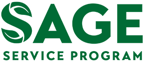 SAGE Service Program logo